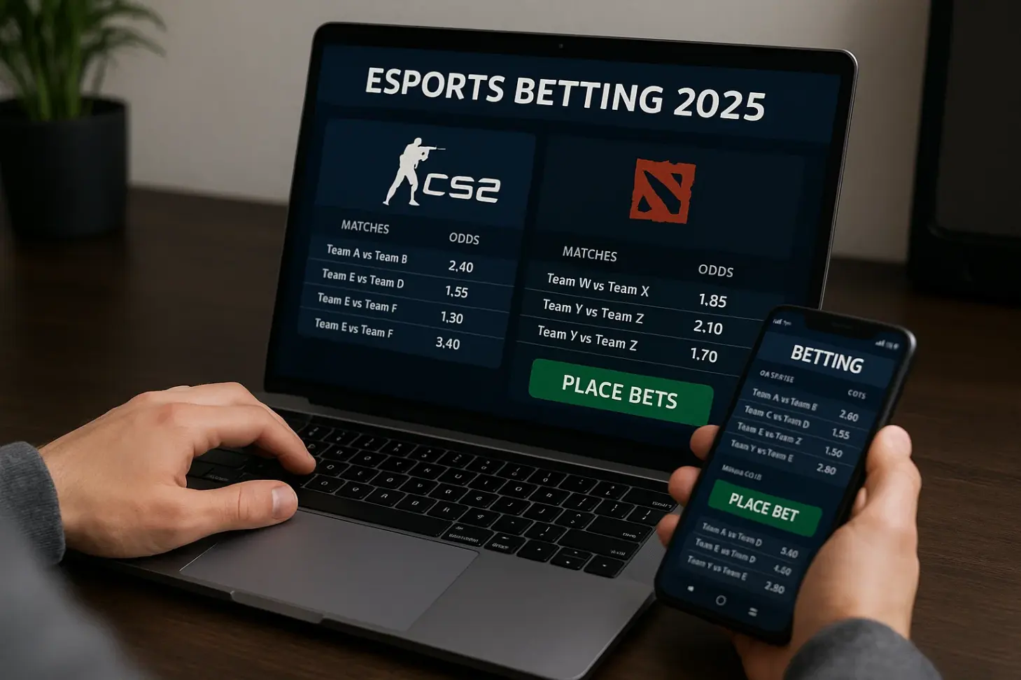 Ставки на киберспорт 2025: где делать прогнозы на CS2 и Dota 2